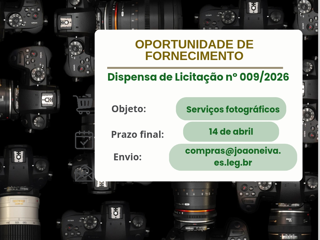 Acesse o aviso completo