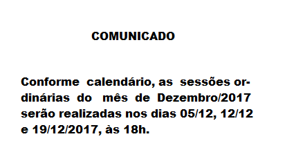 Calendário Dezembro-2017