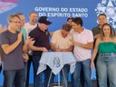 Câmara participa da assinatura de ordem de serviço do Governo do Estado do ES