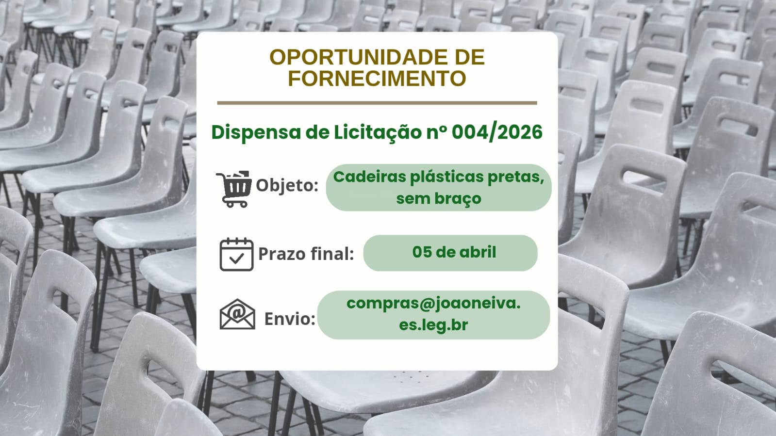 Clique e veja como enviar sua proposta