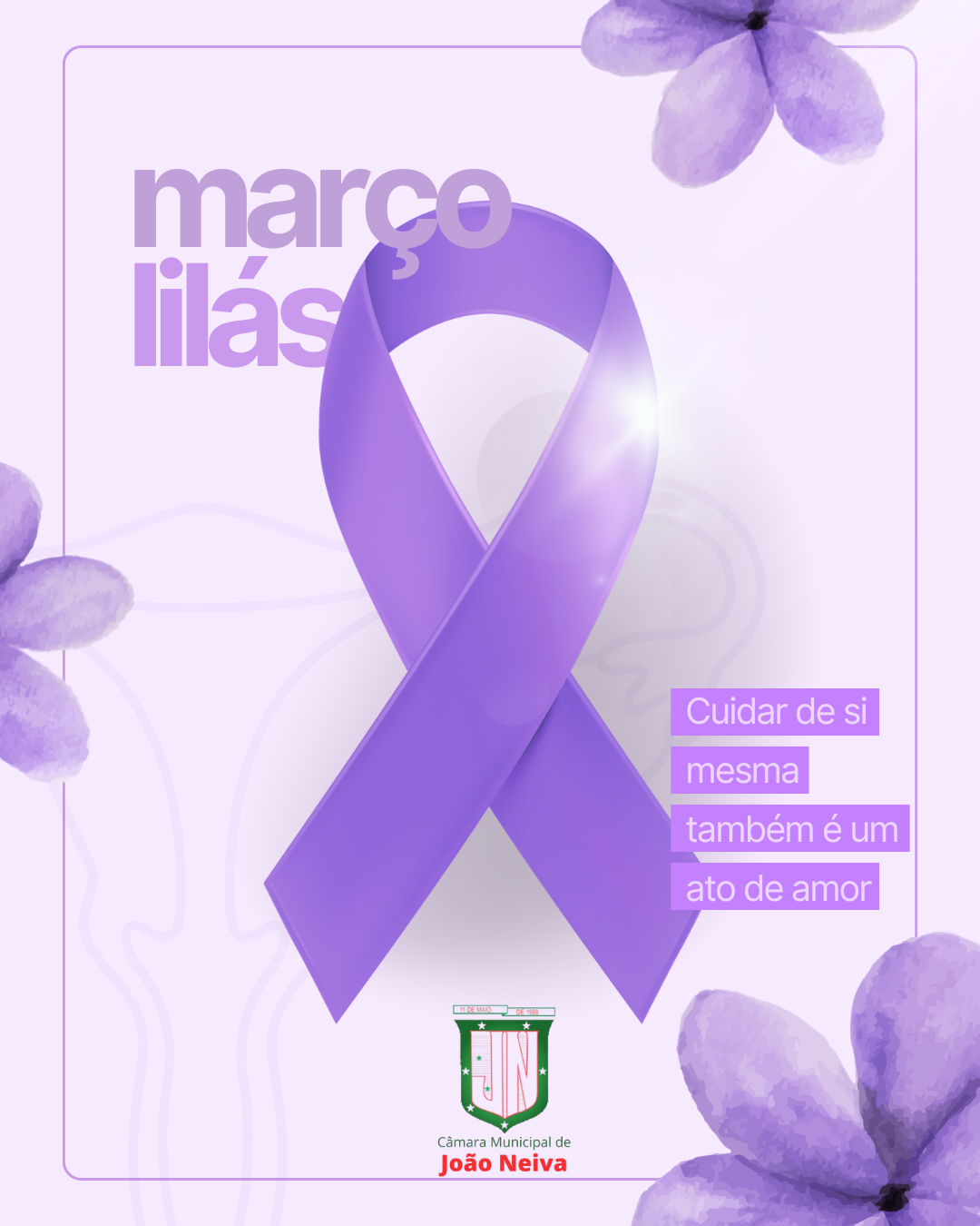 Março Lilás: prevenir é um ato de amor-próprio!