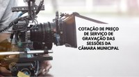 Orçamentos serão recebidos até 30 de junho